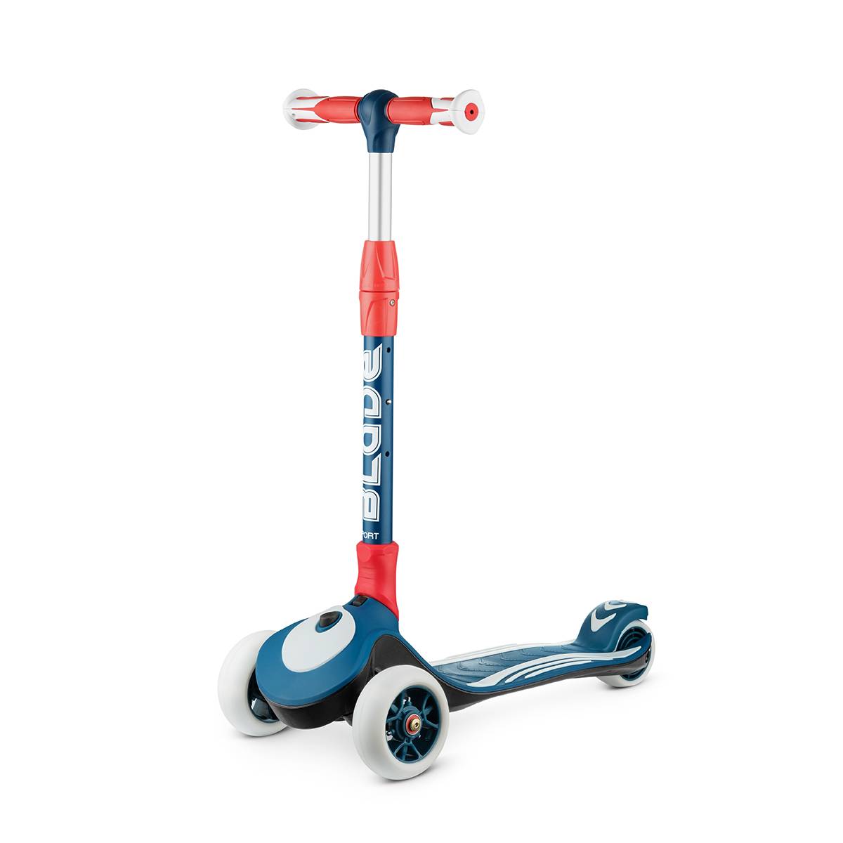 Купить самокат Blade Sport V2 blue/red/white в Минске - Трехколесный