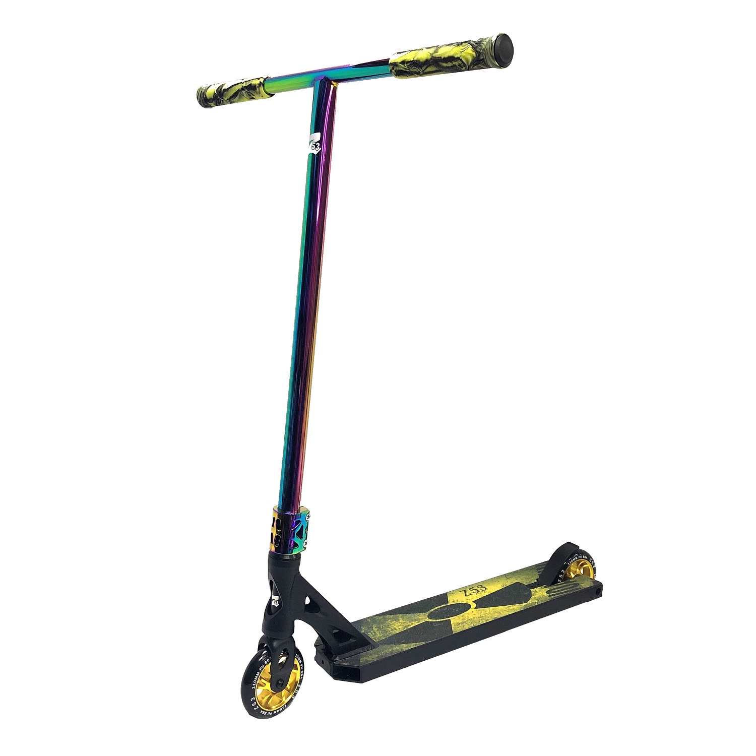 Купить самокат Z53 Predator Kast Gold-neochrome в Минске