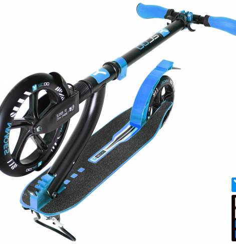 Самокат Y-SCOO 230 SLICKER DELUXE Blue 