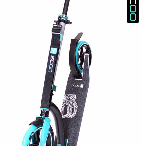Самокат Y-SCOO SLICKER Family design 230 Crown aqua  