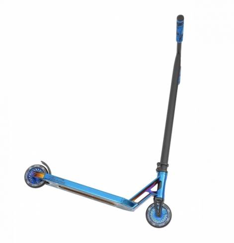 Трюковый самокат Комета Эфир Синий Хром 