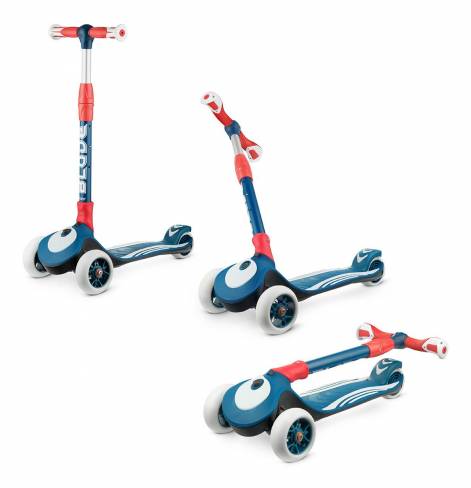 Трехколёсный самокат Blade Sport V2 blue/red/white 