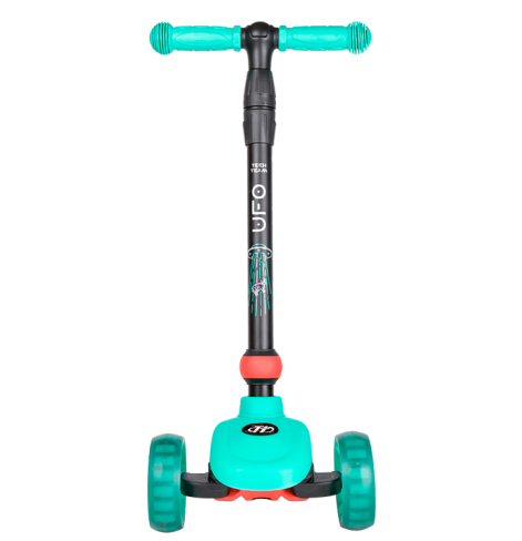 Детский самокат Tech Team Ufo Green 