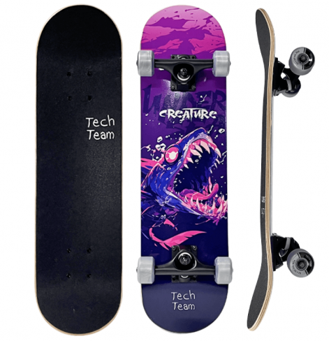 Скейтборд Tech Team Creature purple 