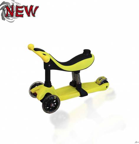 Самокат Explore TRIO с родительской ручкой 