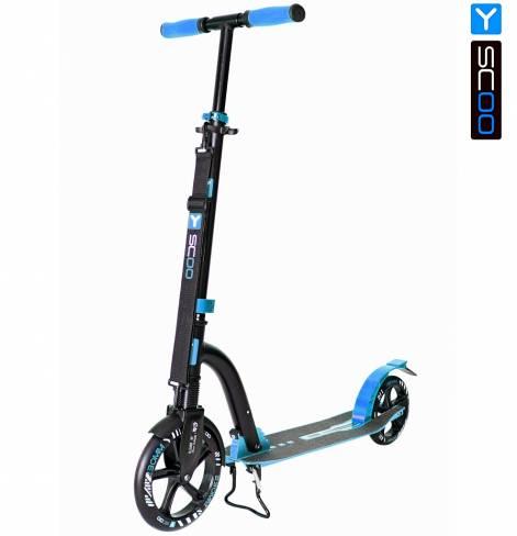 Самокат Y-SCOO 230 SLICKER DELUXE Blue 