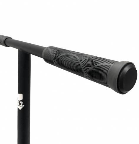 Трюковый самокат Z53 Predator 2 Wolf black с лыжами 