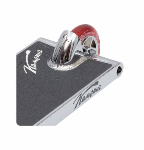 Трюковый самокат Комета Кратос хром красный 