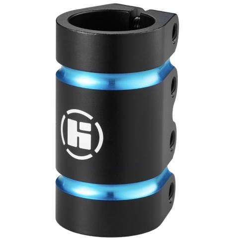 Хомут Hipe H6 New черный/голубой 