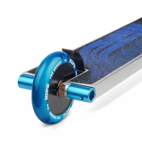 Трюковой самокат HIPE H5 raw/black/blue 2021 
