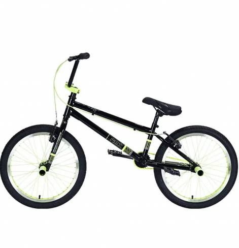 Велосипед BMX TT Fox 2024 черно-бирюзовый 