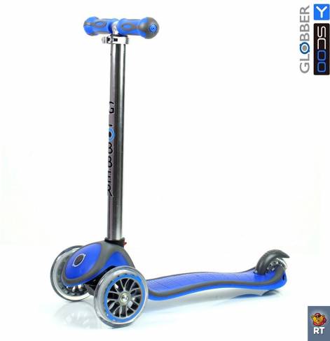 Y-SCOO Globber My free Seat 4 in 1 Titanium 