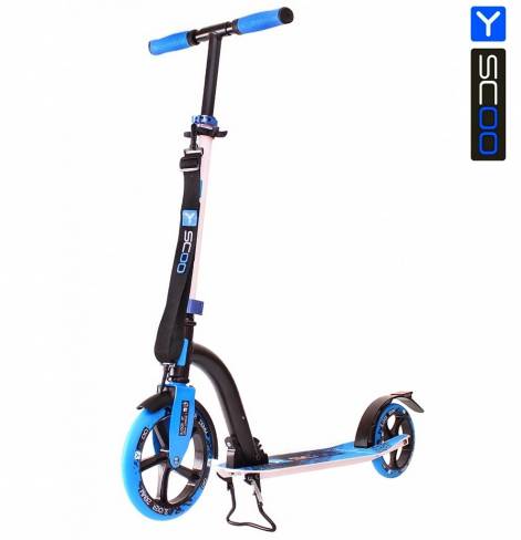 Самокат Y-SCOO 230 SLICKER NEW Technology blue 
