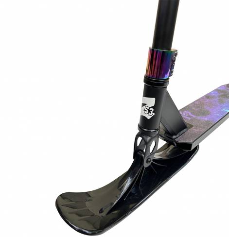 Трюковый самокат Z53 Space с лыжами 