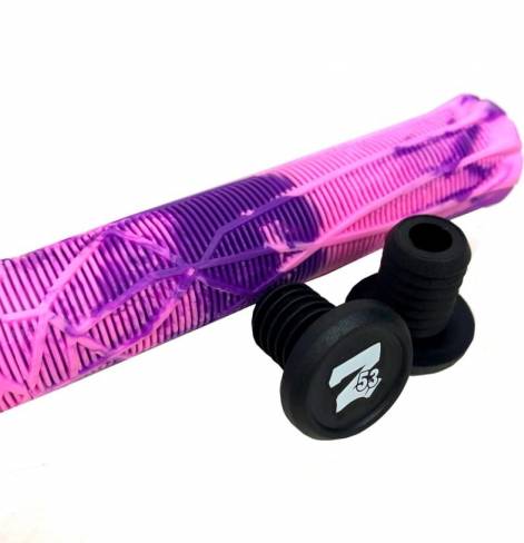 Грипсы Z53 Pink/Violet с барендами в комплекте