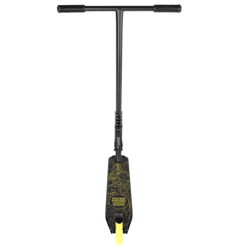  Трюковой самокат ТechТeam DukeR 303 black/dark green 