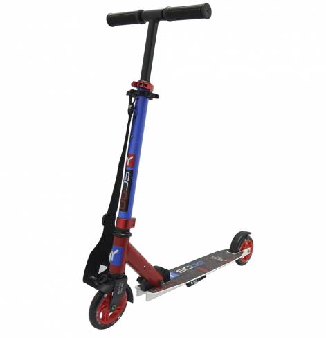 Y-SCOO 125 mini city Montreal red-blue 