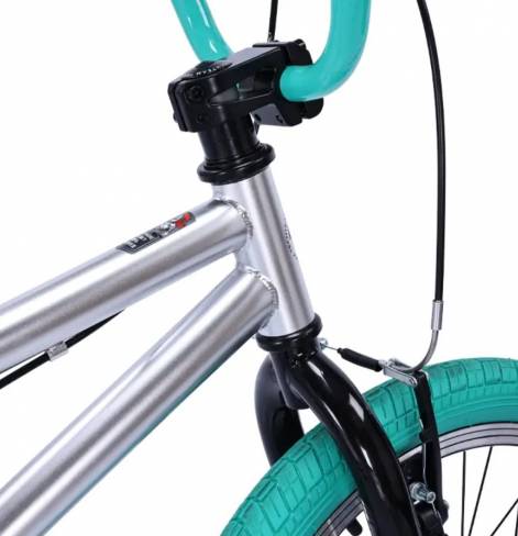 Велосипед BMX TT Goof 2024 бирюзово-оранжевый 