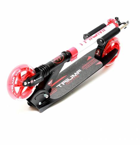 Самокат Triumf Active SKL-041 L со светящимися колесами розовый  