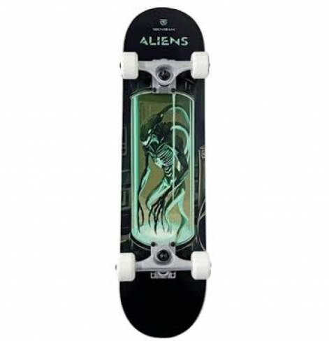 Скейтборд Tech Team Aliens Green 