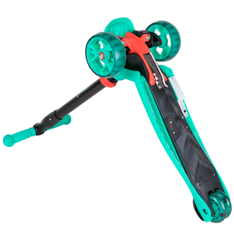 Детский самокат Tech Team Ufo Green 