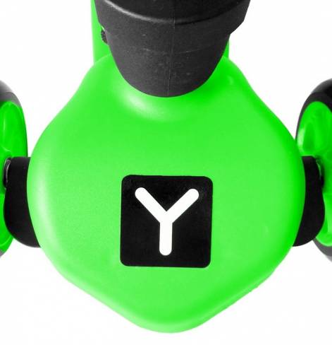 Трехколесный самокат Y-SCOO TRIO 120 NEON green 