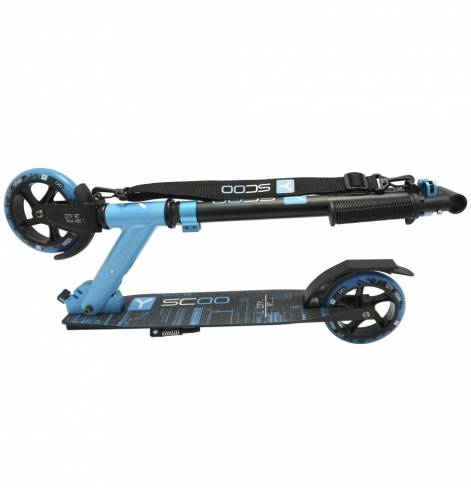 Самокат Y-SCOO 145 CITY Hong Kong blue 