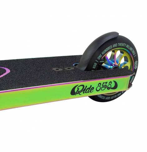 Трюковый самокат Ride 858 Talon Oil Slick 