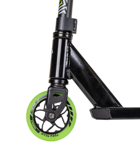  Трюковой самокат ТechТeam DukeR 202  Black-Yellow 