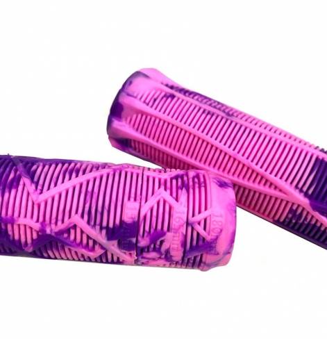 Грипсы Z53 Pink/Violet с барендами в комплекте