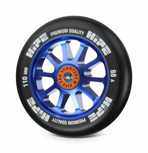 Колесо HIPE 10spoke 110mm blue/black 