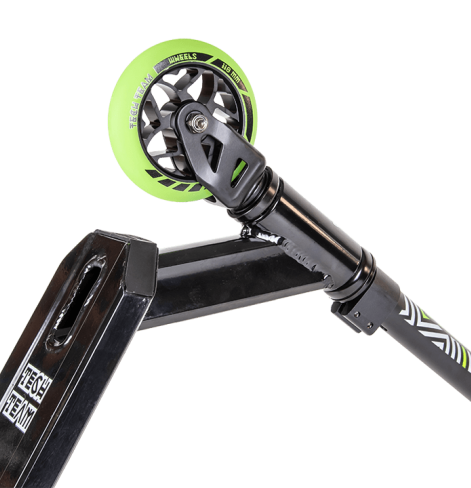  Трюковой самокат ТechТeam DukeR 202  Black-Yellow 