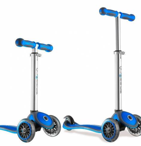 Y-SCOO Globber My free Seat 4 in 1 Titanium 