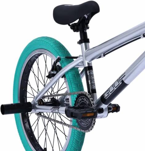 Велосипед BMX TT Goof 2024 серый 