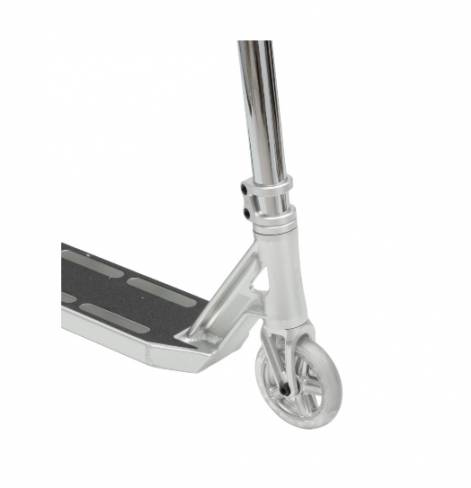 Трюковый самокат Комета Гелиос V2 серебро 