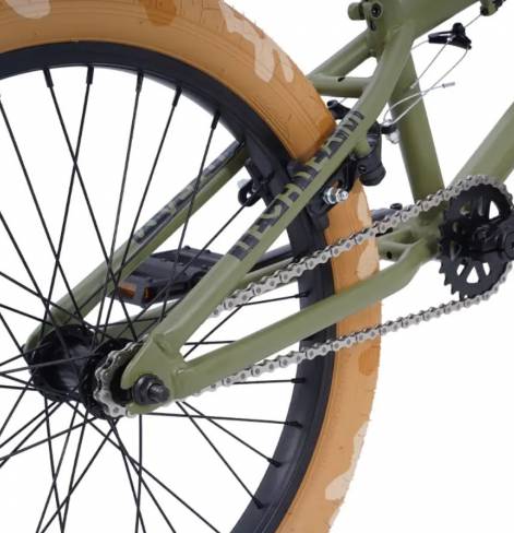 Велосипед BMX TT Mack 2025 серый 
