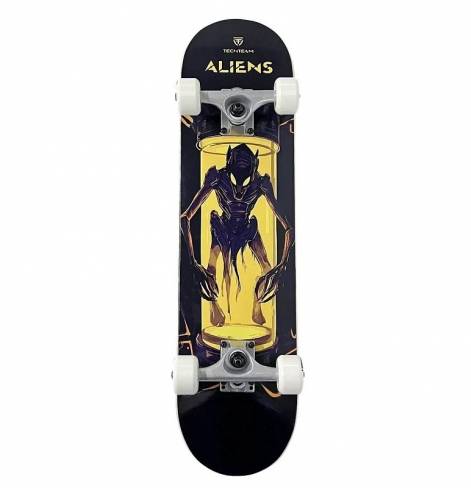 Скейтборд Tech Team Aliens Yellow 