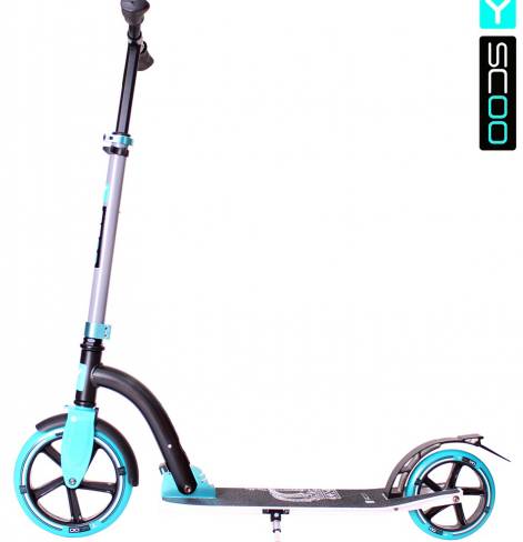 Самокат Y-SCOO SLICKER Family design 230 Crown aqua  