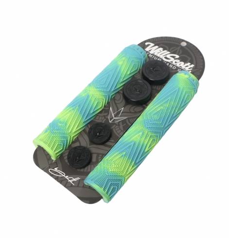 Грипсы Blunt Will Scott Green/Teal 