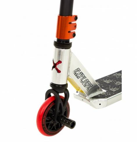 Трюковой самокат Explore Pescara HD Deluxe chrome 