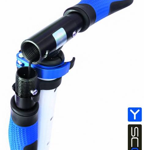 Самокат Y-SCOO 230 SLICKER NEW Technology blue 