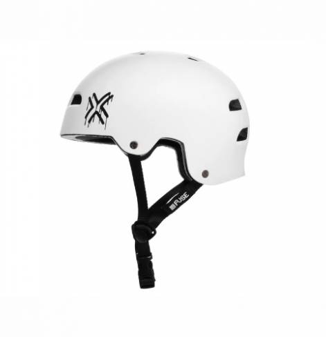 Шлем Fuse Alpha Matt White/Mob Mark 
