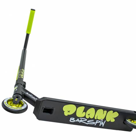 Трюковый самокат PLANK BARSPIN Black 