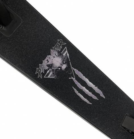 Трюковый самокат Z53 Predator 2 Wolf black с лыжами 