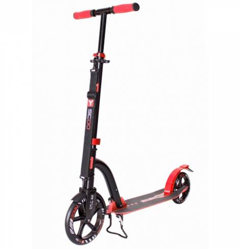 Самокат Y-SCOO 230 SLICKER DELUXE Red 