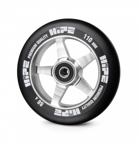 Колесо HIPE 09 110MM black/silver 