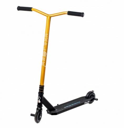 Трюковый самокат Explore Spade Deluxe II Gold 