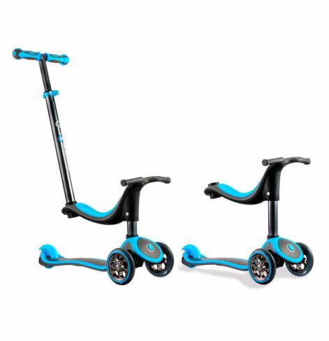 Y-SCOO Globber My free Seat 4 in 1 Titanium 