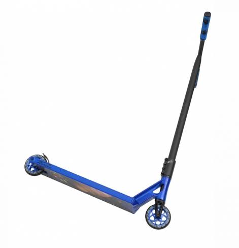 Трюковый самокат Комета Астра черно-синий 