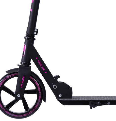 Самокат PLANK MAGIC 200 черно-фиолетовый 